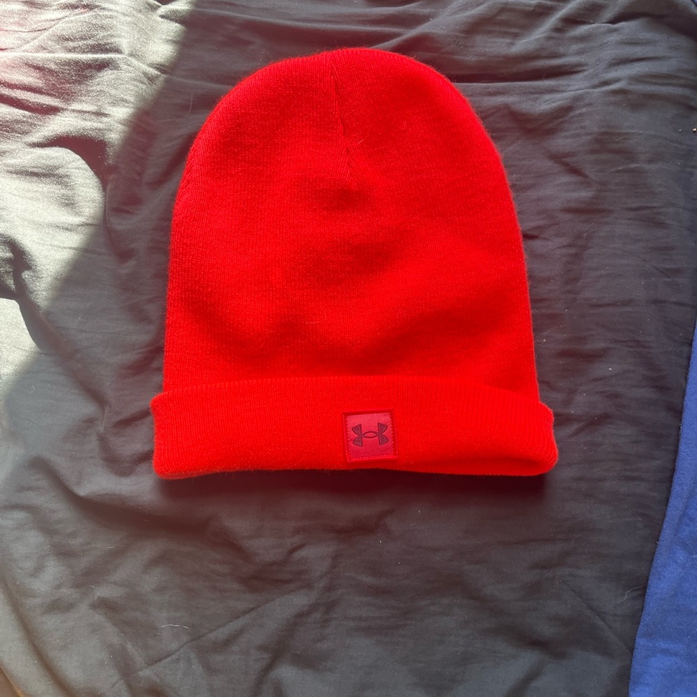 Under Armour Kids Bright Red Hat